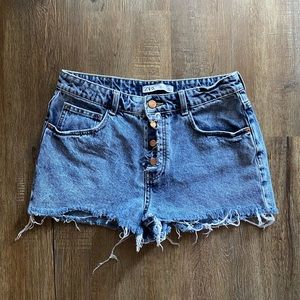 ZARA Jean Shorts